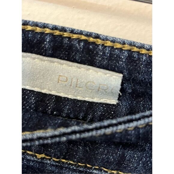 Pilcro The Column Straight Jeans Medium Dark Wash 31 - Picture 7 of 9